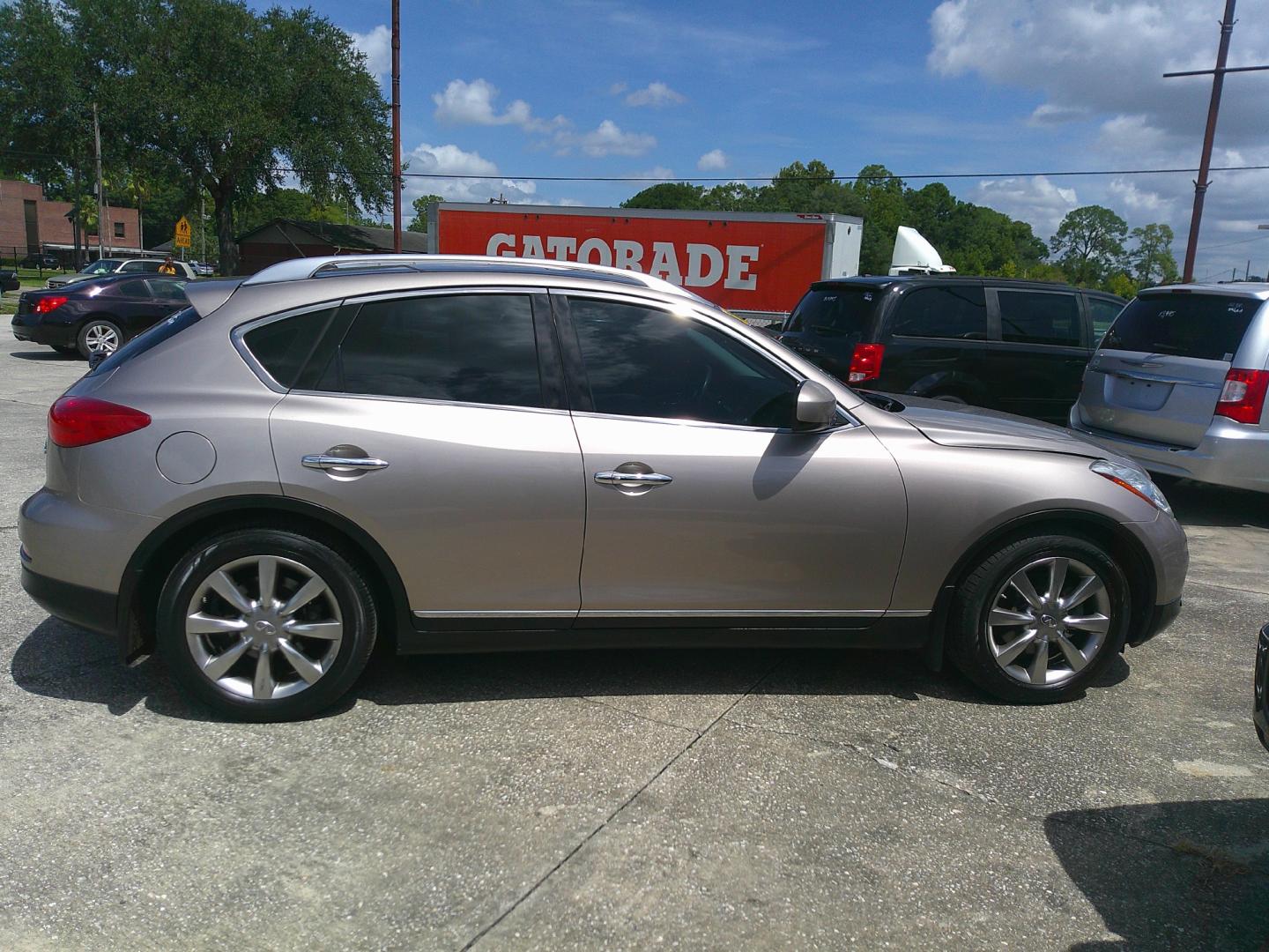 2008 SILVER INFINITI EX35 BASE; JOURNEY (JNKAJ09E28M) , located at 1200 Cassat Avenue, Jacksonville, FL, 32205, (904) 695-1885, 30.302404, -81.731033 - Photo#4